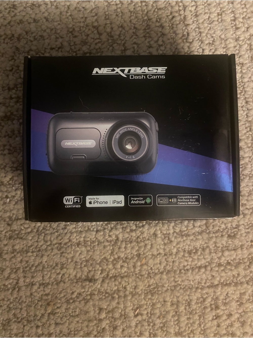 Nextbase 322 GW  Dash Cam - Compact WiFi Car Camera